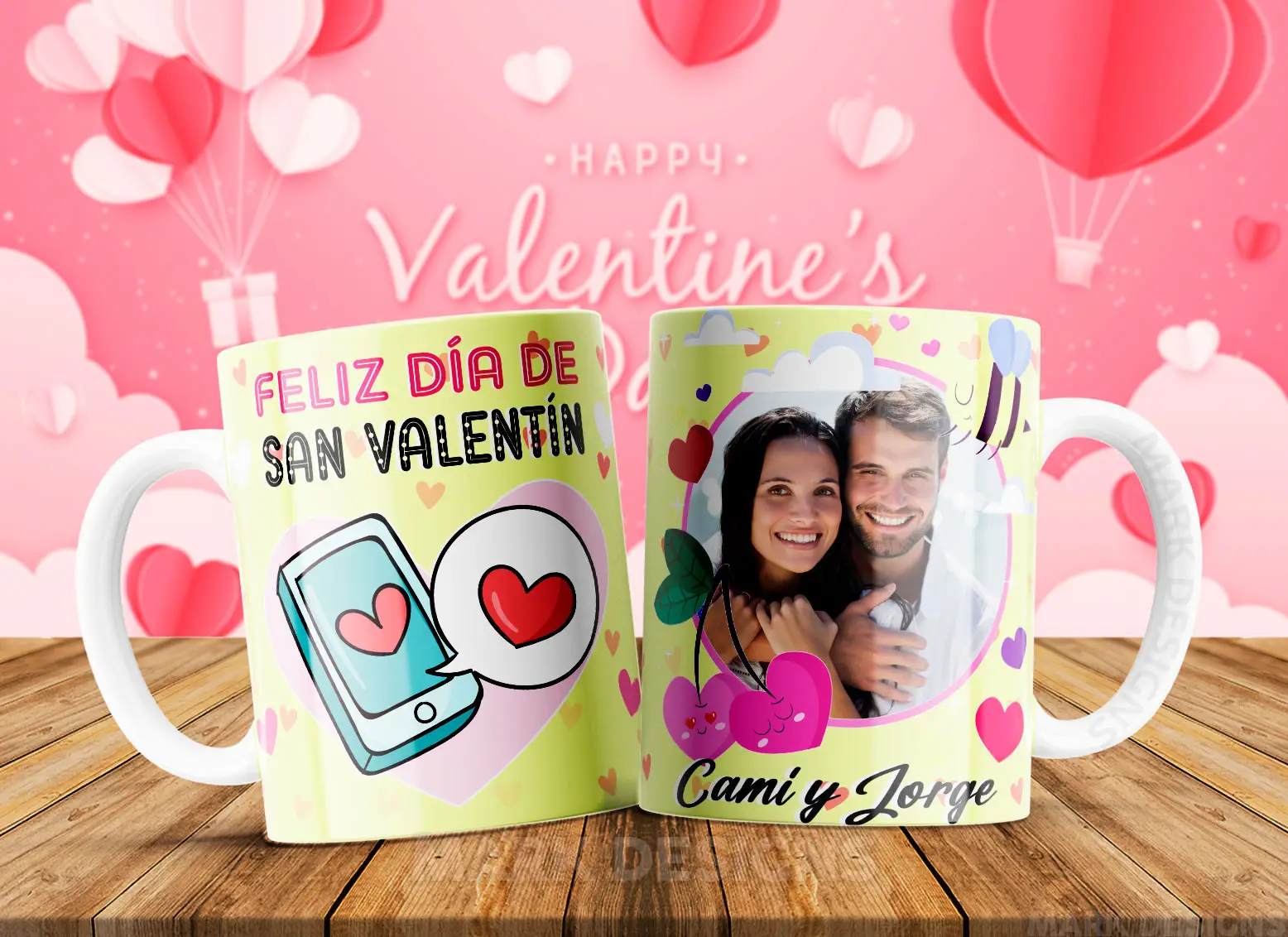 San Valentín editable 8
